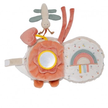 NATTOU Knižka plyšová ježko Zoe s aktivitami 15 cm Mila, Zoe & Lana