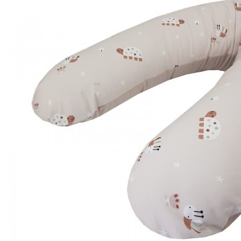 EKO Vankúš na dojčenie Bees Beige 180 cm