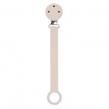 NATTOU Klip na cumlík silikón beige