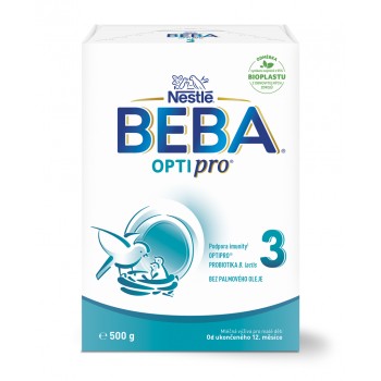 BEBA OPTIPRO® 3 Mlieko batoľacie, 500 g​