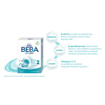 BEBA OPTIPRO® 3 Mlieko batoľacie, 500 g​