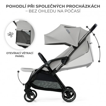 KINDERKRAFT Kočík športový Apino Dove grey