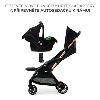 KINDERKRAFT Kočík športový Apino Raven black