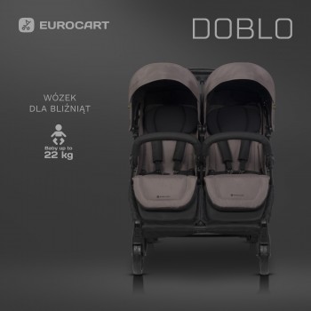 Wózek dziecięcy Euro-Cart Doblo Taupe 