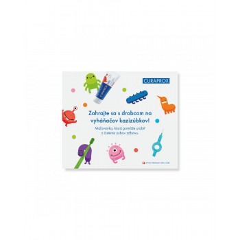 Maľovanka s kazizúbkami