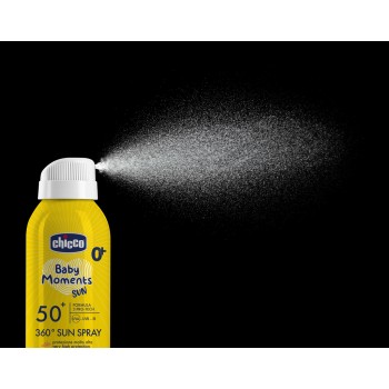 CHICCO Sprej detský na opaľovanie 360° SPF50+ 150ml