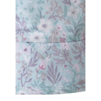 STERNTALER Šiltovka s ochranou krku bavlna UV50+ svetlá tyrkysová dievča- 49 cm 12-18 m