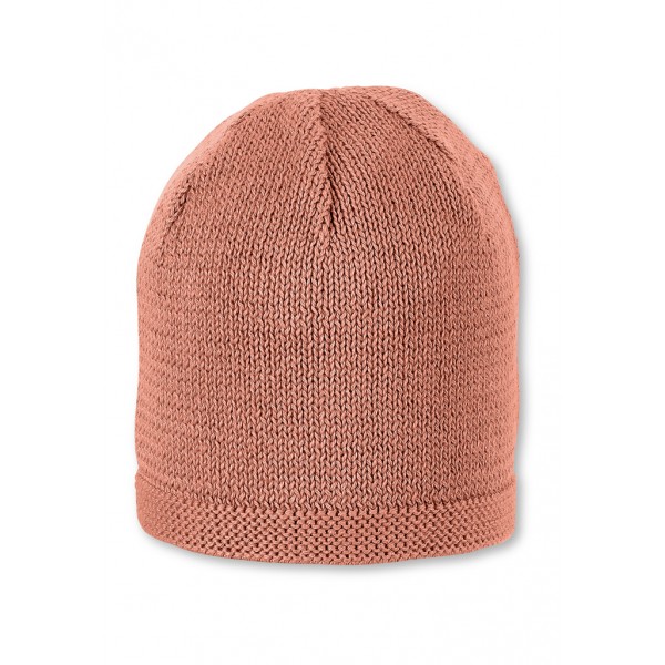 STERNTALER Čiapka pletená tenká bavlna hnedá uni- 41 cm 4-5 m
