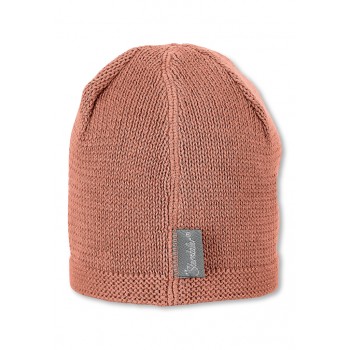 STERNTALER Čiapka pletená tenká bavlna hnedá uni- 41 cm 4-5 m