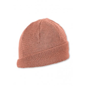 STERNTALER Čiapka pletená tenká bavlna hnedá uni- 43 cm 5-6 m