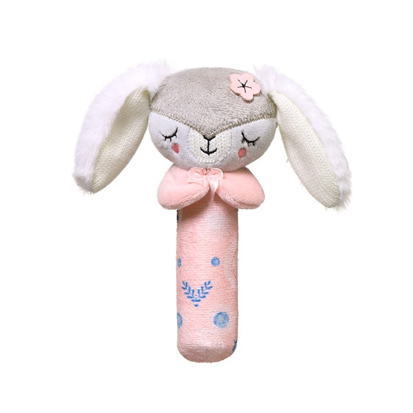 BABYONO Hračka pískacia Zajačica Sunday 3m+