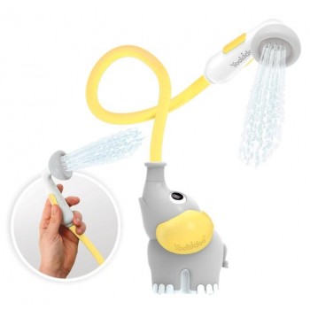 YOOKIDOO Detská sprcha slon - šedožltá