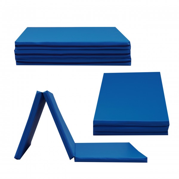 Gymnastický matrac 195x85 modrý