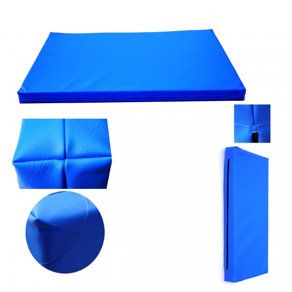 Gymnastický matrac 200x120 modrý