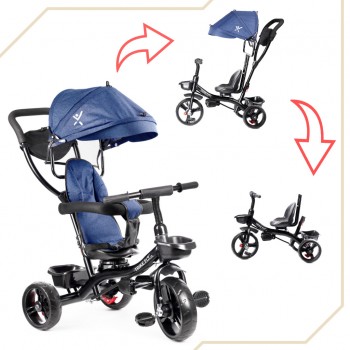 Trojkolka Trike Fix navy blue