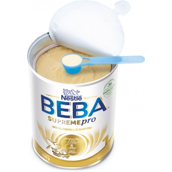 BEBA SUPREMEpro 1, 6 HMO, počiatočné dojčenské mlieko, 800 g, 0+