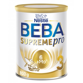 BEBA SUPREMEpro 3, 6 HMO, mlieko pre malé deti, 800 g, od uk. 12. mesiace