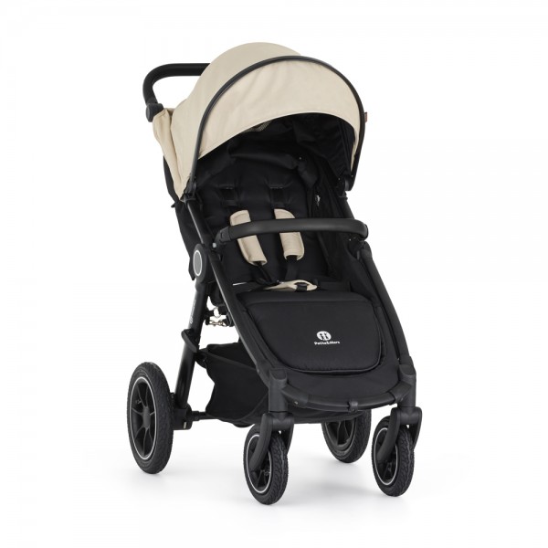 PETITE&MARS Kočík športový Street2 Air Black Sahara Beige