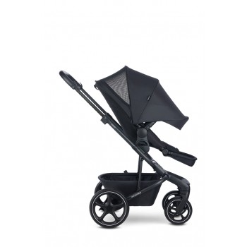 EASYWALKER Kočík kombinovaný Harvey⁵ 2v1 Midnight Black LITE RWS