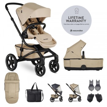 EASYWALKER Kočík kombinovaný Jimmey Sand Taupe XXL RWS