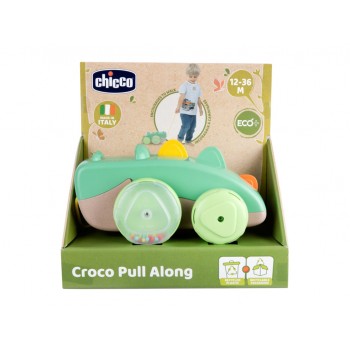 CHICCO Hračka na ťahanie Krokodíl Eco+ 12m+