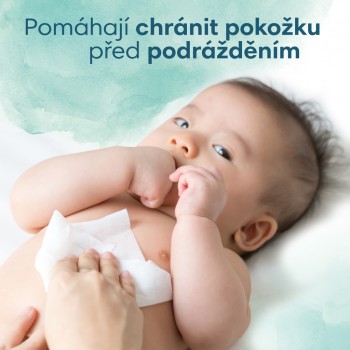 PAMPERS Obrúsky čistiace Harmonie Protect & Care 4 balenie 176 obrúskov