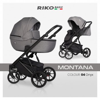 Wózek dziecięcy Riko Basic Montana 04 Onyx 
