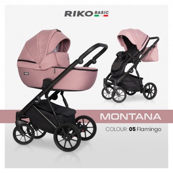 Wózek dziecięcy Riko Basic Montana 05 Flamingo 