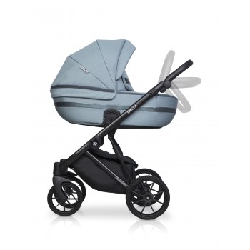 Zestaw 3w1 wózek dziecięcy Riko Basic Delta 02 Ocean 