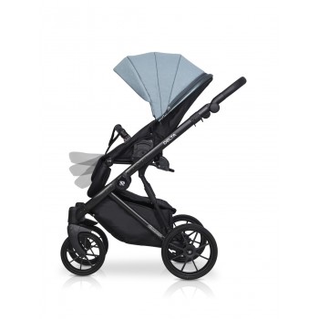 Zestaw 3w1 wózek dziecięcy Riko Basic Delta 02 Ocean 