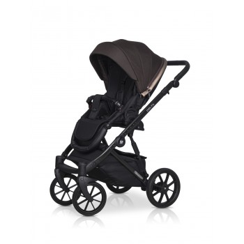 Zestaw 3w1 wózek dziecięcy Riko Basic Delta 04 Chocolate 