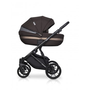 Zestaw 3w1 wózek dziecięcy Riko Basic Delta 04 Chocolate 