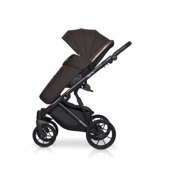 Zestaw 3w1 wózek dziecięcy Riko Basic Delta 04 Chocolate 