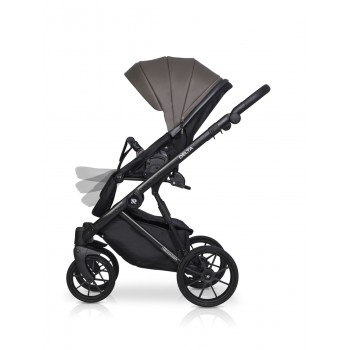 Zestaw 3w1 wózek dziecięcy Riko Basic Delta Ecco 12 Mocca 