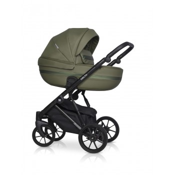 Zestaw 3w1 wózek dziecięcy Riko Basic Delta Ecco 13 Olive 