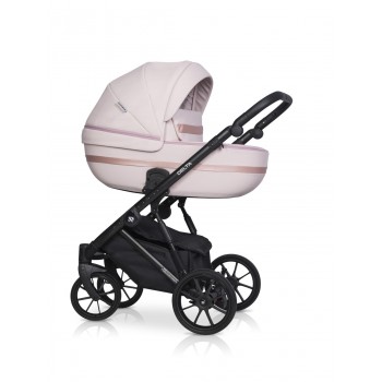 Zestaw 3w1 wózek dziecięcy Riko Basic Delta Ecco 14 Rose 