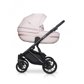 Zestaw 3w1 wózek dziecięcy Riko Basic Delta Ecco 14 Rose 