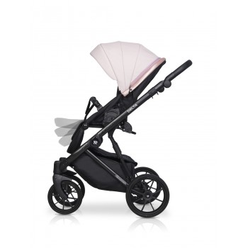 Zestaw 3w1 wózek dziecięcy Riko Basic Delta Ecco 14 Rose 