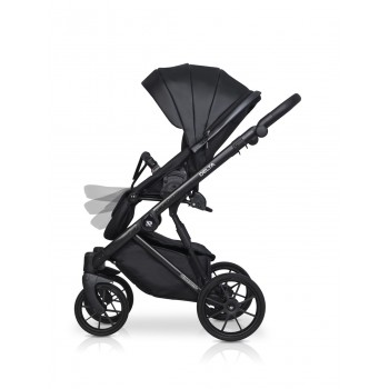 Zestaw 3w1 wózek dziecięcy Riko Basic Delta Ecco 15 Black 