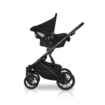 Zestaw 3w1 wózek dziecięcy Riko Basic Delta Ecco 15 Black 