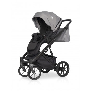 Zestaw 3w1 wózek dziecięcy Riko Basic Montana 04 Onyx 