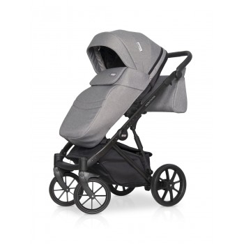 Zestaw 3w1 wózek dziecięcy Riko Basic Montana 04 Onyx 