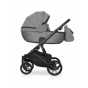 Zestaw 3w1 wózek dziecięcy Riko Basic Montana 04 Onyx 