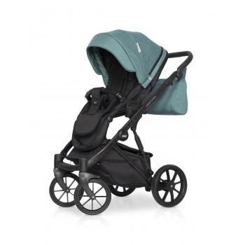 Zestaw 3w1 wózek dziecięcy Riko Basic Montana 06 Lagoon 