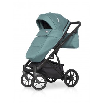 Zestaw 3w1 wózek dziecięcy Riko Basic Montana 06 Lagoon 