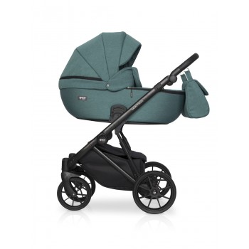 Zestaw 3w1 wózek dziecięcy Riko Basic Montana 06 Lagoon 