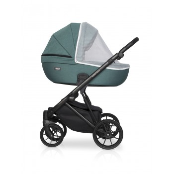 Zestaw 3w1 wózek dziecięcy Riko Basic Montana 06 Lagoon 