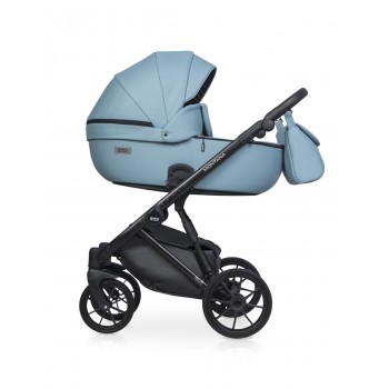 Zestaw 3w1 wózek dziecięcy Riko Basic Montana Ecco 16 Sky 