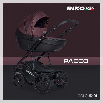 Wózek dziecięcy Riko Basic Pacco 01 Plum 
