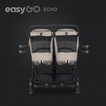 Wózek dziecięcy EasyGo Echo Savana Beige 